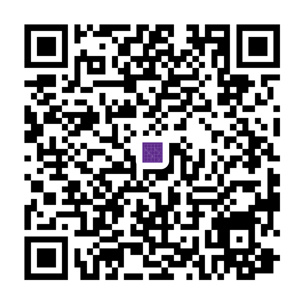 QR code vers la page App Store France de Shikaku